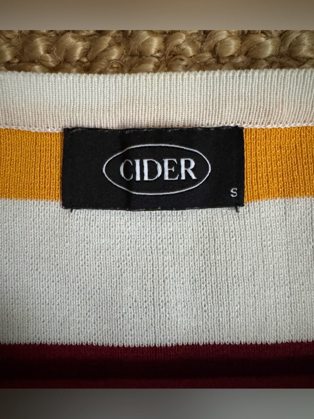 Retro Striped Halter Top - Picture 6 of 6